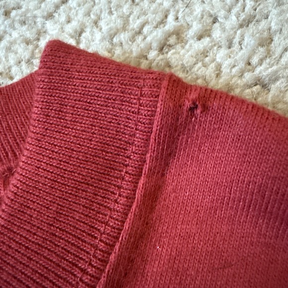 Duluth Men's Longtail Relaxed Fit Short Sleeve Pocket Tee Red Size Large - Picture 4 of 8